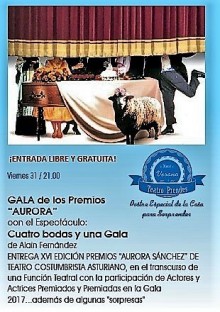 GALA DE LOS PREMIOS ´AURORA´