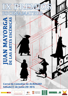 Cartel de los Premios ESCENAMATEUR ´JUAN MAYORGA´