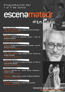 Tercera semana de ESCENAMATEUR  #enCasa