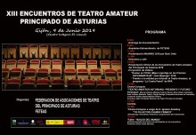 XIII ENCUENTROS DE TEATRO AMATEUR DEL PRINCIPADO DE ASTURIAS