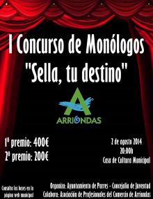 I Concurso de monólogos en Arriondas