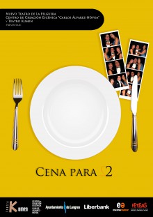 ´ CENA PARA DOS ´ de Santiago Moncada será estrenada por TEATRO KUMEN en el Nuevo Teatro de La Felguera.